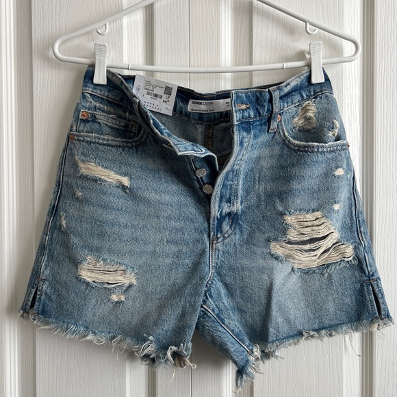 Brand new Garage denim shorts sz 01 25 - Picture 1 of 5